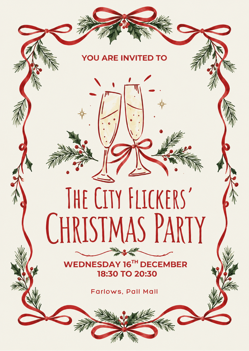 Christmas Party at Farlows